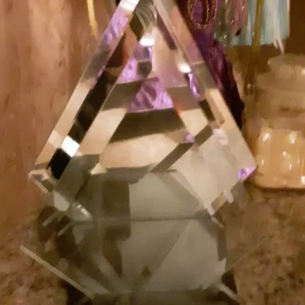 Partylite Mirrored tealight candle holder